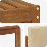Ensembles de canapés avec coussin 6 pcs Naturel et Beige 649556649556