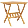 Ensemble de salle à manger pour jardin 5 pcs Marron 649561649561