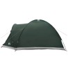 Tente Cabane Vert armée 4 personnes Polyester et Acier 649562649562