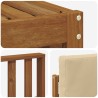 Ensembles de canapés avec coussin 6 pcs Naturel et Beige 649564649564