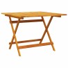 Ensemble de salle à manger pour jardin 5 pcs Marron 649570649570