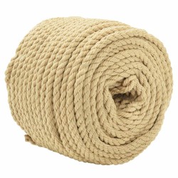 Corde de bateau 500 m 0.8 Naturel PP 649574649574