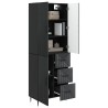 Ensemble de Meubles 2 pcs Noir 66 x 34,5 x 89,5 cm 649581649581