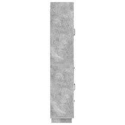 Ensemble de Meubles 2 pcs Gris béton Bois d'ingénierie 649584649584
