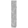 Ensemble de Meubles 2 pcs Gris béton Bois d'ingénierie 649584649584