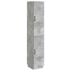 Ensemble de Meubles 2 pcs Gris béton Bois d'ingénierie 649586649586