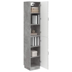 Ensemble de Meubles 2 pcs Gris béton Bois d'ingénierie 649586649586