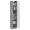 Ensemble de Meubles 2 pcs Gris béton Bois d'ingénierie 649586649586
