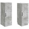Ensemble de Meubles 2 pcs Gris béton Bois d'ingénierie 649586649586