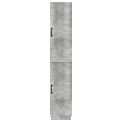 Ensemble de Meubles 2 pcs Gris béton Bois d'ingénierie 649586649586
