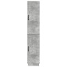 Ensemble de Meubles 2 pcs Gris béton Bois d'ingénierie 649586649586