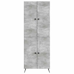 Ensemble de Meubles 2 pcs Gris béton Bois d'ingénierie 649590649590