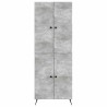 Ensemble de Meubles 2 pcs Gris béton Bois d'ingénierie 649590649590