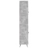 Ensemble de Meubles 2 pcs Gris béton Bois d'ingénierie 649590649590