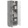 Ensemble de Meubles 2 pcs Gris béton Bois d'ingénierie 649592649592