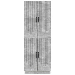 Ensemble de Meubles 2 pcs Gris béton Bois d'ingénierie 649592649592