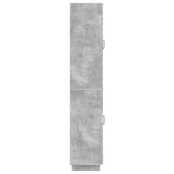 Ensemble de Meubles 2 pcs Gris béton Bois d'ingénierie 649592649592