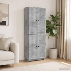 Ensemble de Meubles 2 pcs Gris béton 66 x 34,5 x 90 cm 649594649594