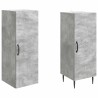 Ensemble de Meubles 2 pcs Gris béton 33 x 34,5 x 89,5 cm 649595649595
