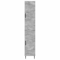 Ensemble de Meubles 2 pcs Gris béton 33 x 34,5 x 89,5 cm 649595649595