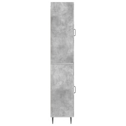 Ensemble de Meubles 2 pcs Gris béton 33 x 34,5 x 89,5 cm 649595649595