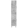 Ensemble de Meubles 2 pcs Gris béton 33 x 34,5 x 89,5 cm 649595649595