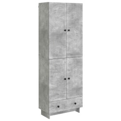 Ensemble de Meubles 2 pcs Gris béton 66 x 34,5 x 95 cm 649596649596