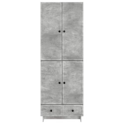 Ensemble de Meubles 2 pcs Gris béton 66 x 34,5 x 95 cm 649596649596