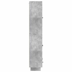 Ensemble de Meubles 2 pcs Gris béton 66 x 34,5 x 95 cm 649596649596