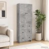 Ensemble de Meubles 2 pcs Gris béton 66 x 34,5 x 90 cm 649597649597