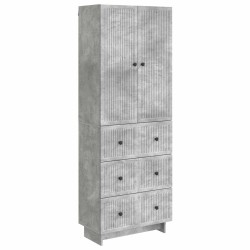 Ensemble de Meubles 2 pcs Gris béton 66 x 34,5 x 90 cm 649597649597