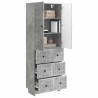 Ensemble de Meubles 2 pcs Gris béton 66 x 34,5 x 90 cm 649597649597