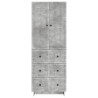 Ensemble de Meubles 2 pcs Gris béton 66 x 34,5 x 90 cm 649597649597