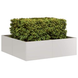 Jardinière 100x100x30 cm acier inoxydable 649613649613