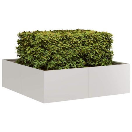 Jardinière 100x100x30 cm acier inoxydable 649613649613