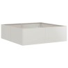 Jardinière 100x100x30 cm acier inoxydable 649613649613