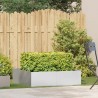 Jardinière 100x100x30 cm acier inoxydable 649613649613