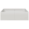Jardinière 100x100x30 cm acier inoxydable 649613649613