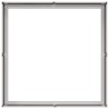 Jardinière 100x100x30 cm acier inoxydable 649613649613