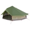 Tente Tipi avec toit Vert 800 x 800 x 430 cm Polyester et Acier 649633649633