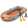 Bestway Bateau gonflable Orange 246 x 122 cm PVC 649655649655