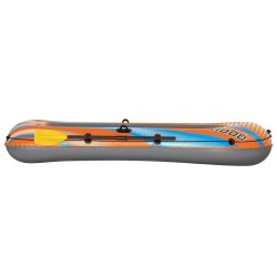 Bestway Bateau gonflable Orange 246 x 122 cm PVC 649655649655