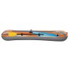Bestway Bateau gonflable Orange 246 x 122 cm PVC 649655649655