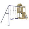 Aire de jeux d'extérieur bois de pin imprégné 649658649658