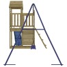 Aire de jeux d'extérieur bois de pin imprégné 649658649658