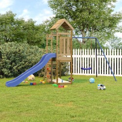 Aire de jeux d'extérieur bois de pin imprégné 649660649660