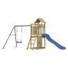 Aire de jeux d'extérieur bois de pin imprégné 649660649660