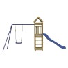 Aire de jeux d'extérieur bois de pin imprégné 649660649660