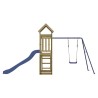 Aire de jeux d'extérieur bois de pin imprégné 649660649660