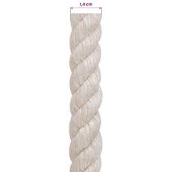 Corde en Jute 14 Blanc Jute 100% Tossa 649674649674